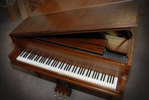 restored antique piano