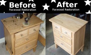 Furniture Repair Before and After
