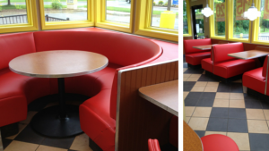 Brighton Commercial Vinyl Seats