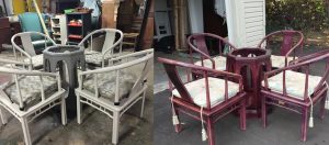 painting wood furniture